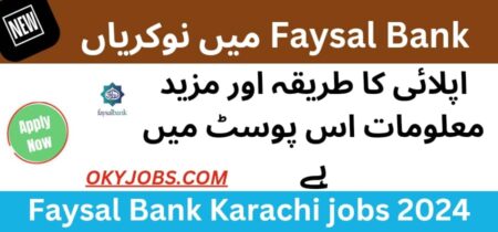 Faysal Bank Jobs 2024 In Karachi