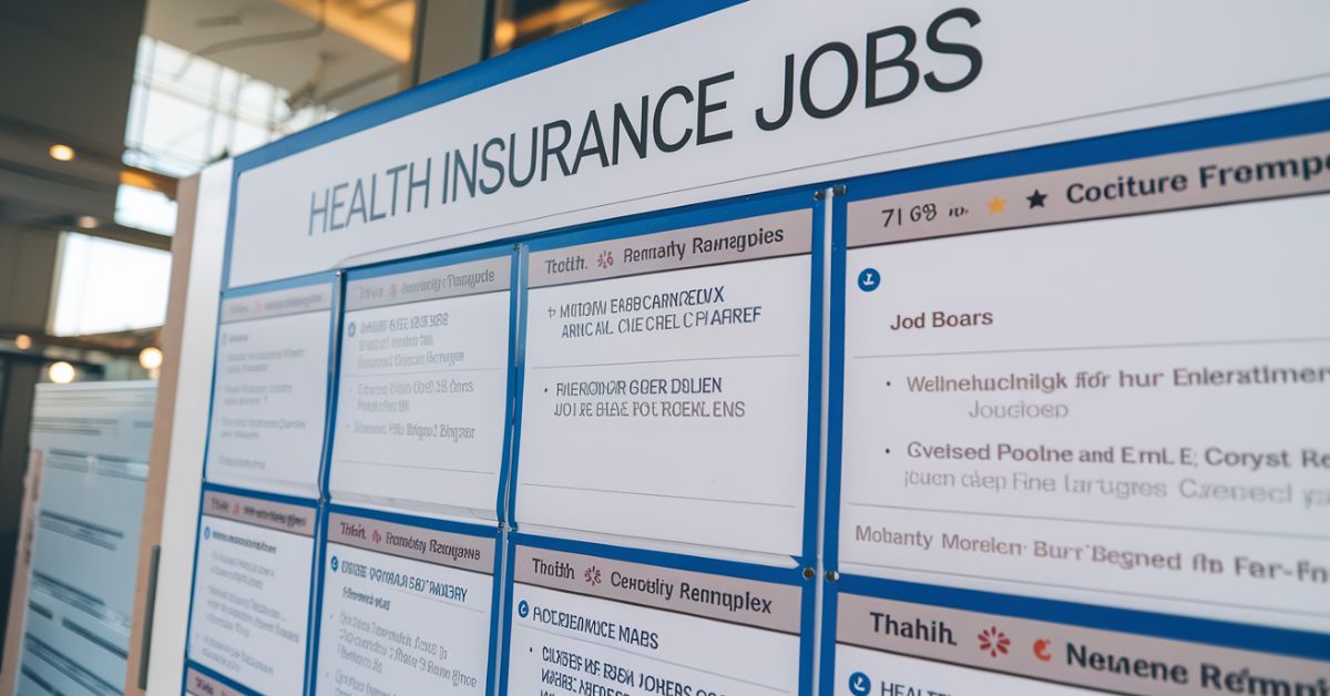 Health Insurance Jobs