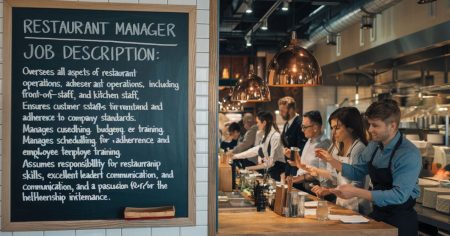 Restaurant Manager Job Description